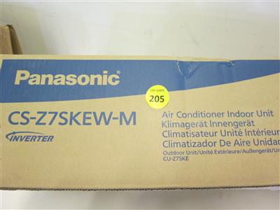 Klimagerät für Innen "Panasonic CS Z7SKEW-M", - Special auction