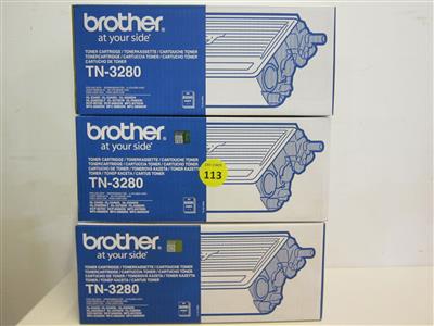 Toner "Brother TN-3280", - Postfundstücke