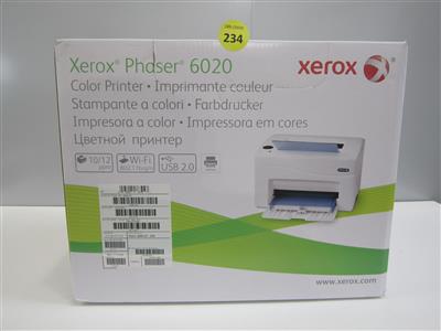 Drucker "Xerox Phaser 6020", - Postfundstücke