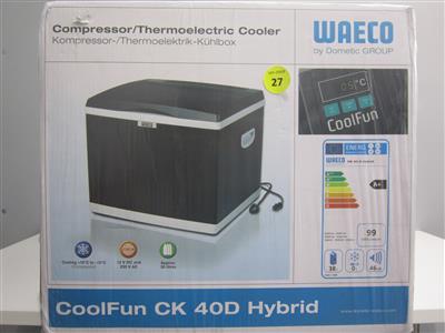 Kühlbox "Waeco CoolFun CK40D Hybrid", - Postfundstücke