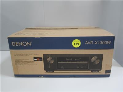 Receiver "Denon AVR-X1300W BKE2", - Special auction