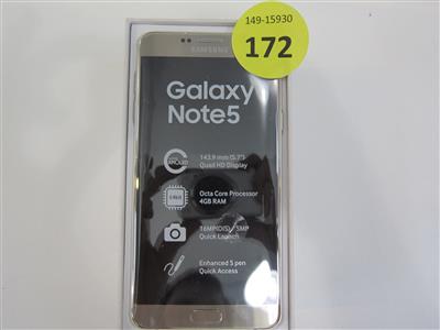 Smartphone "Samsung Galaxy Note5", - Special auction
