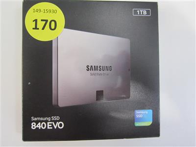 SSD-Festplatte "Samsung SSD 840 EVO", - Special auction