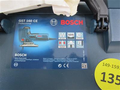 Stichsäge "Bosch Professional GST 160 CE", - Postfundstücke