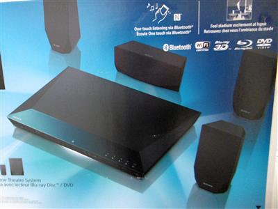 Blu-ray Disc/DVD Heimkinosystem "Sony BDV-E2100", - Special auction