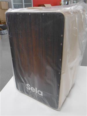 Musiktrommel "Sela" aus Holz, - Special auction