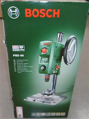 Standbohrmaschine "Bosch PBD 40", - Postfundstücke