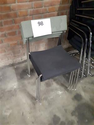 3x Sessel (Stoff), - EVN-Büromöbel
