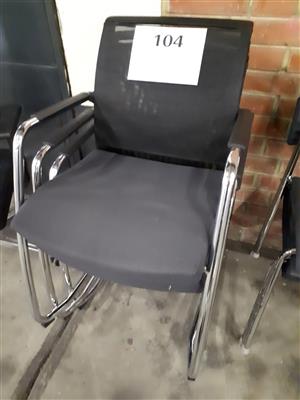 3x Sessel (Stoff), - EVN-Büromöbel