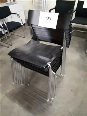 9x Sessel (Holz), - EVN-Büromöbel