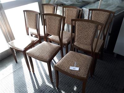 6 Thonet-Sessel, - EVN-Büromöbel