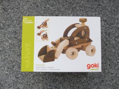 Holzspielzeug Radlader "Goki", - Toys & Books