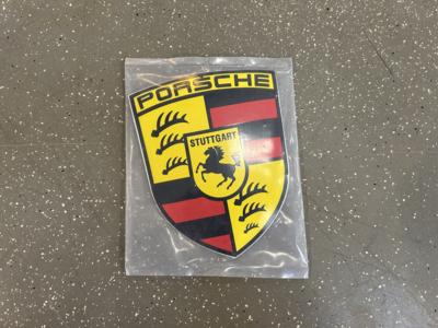 Werbeschild "Porsche", - Baumaschinen und Technik