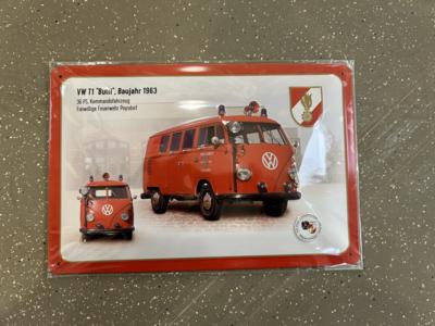 Werbeschild "VW T1", - Baumaschinen und Technik