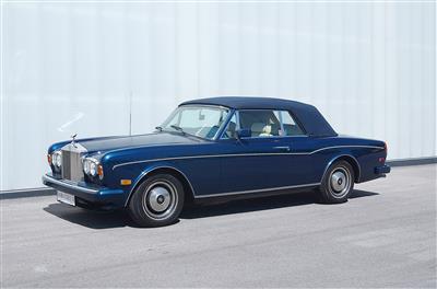 1986 Rolls-Royce Corniche DHC - Vintage Motor Vehicles and Automobilia