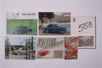 Fiat, Steyr-Fiat, NSU-Fiat - Vintage Motor Vehicles and Automobilia