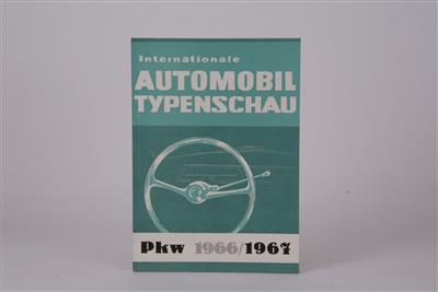 Internationale Automobil Typenschau "PKW 1966/1967" - Klassische Fahrzeuge und Automobilia