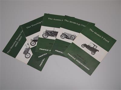 Konvolut "Profile Publications" - Vintage Motor Vehicles and Automobilia