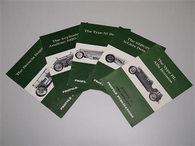 Konvolut "Profile Publications" - Klassische Fahrzeuge und Automobilia
