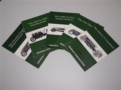 Konvolut "Profile Publications" - Vintage Motor Vehicles and Automobilia