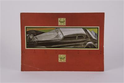 Wanderer 7/35 und 8/40 PS Faltprospekt um 1933 - Vintage Motor Vehicles and Automobilia