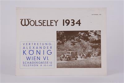 Wolseley - Vintage Motor Vehicles and Automobilia