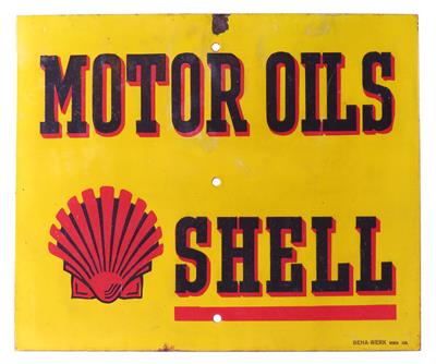 Emailtafel "Shell" - Automobilia