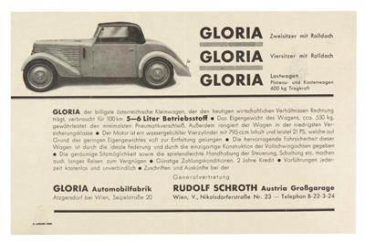 Gloria - Automobilia