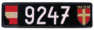 KFZ-Kennzeichen - Automobilia