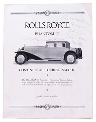 Rolls-Royce - Automobilia
