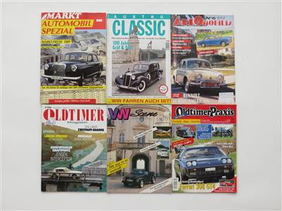 140 Zeitschriften - Klassische Fahrzeuge und Automobilia