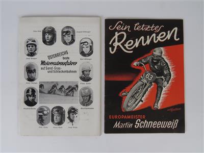 2 Hefte "Sandbahnrennen" - Vintage Motor Vehicles and Automobilia