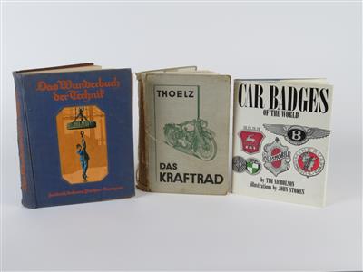 3 Bücher - Vintage Motor Vehicles and Automobilia