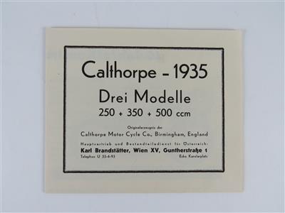 Calthorpe - Vintage Motor Vehicles and Automobilia