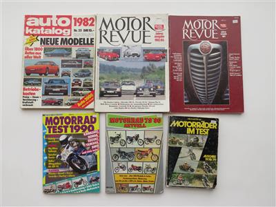 Diverse Zeitschriften "Jahresausgaben" - Historická motorová vozidla