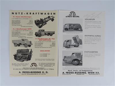 Fross-Büssing - Vintage Motor Vehicles and Automobilia