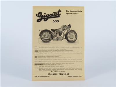 Gigant 600 - Vintage Motor Vehicles and Automobilia