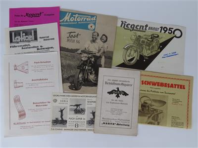 Motorrad-Zubehör - Vintage Motor Vehicles and Automobilia
