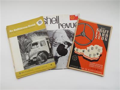 Zeitschriften der 50er Jahre - Historická motorová vozidla