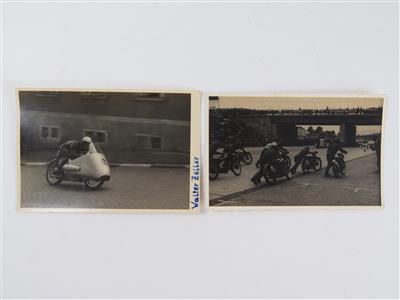 2 Fotografien - Historická motorová vozidla