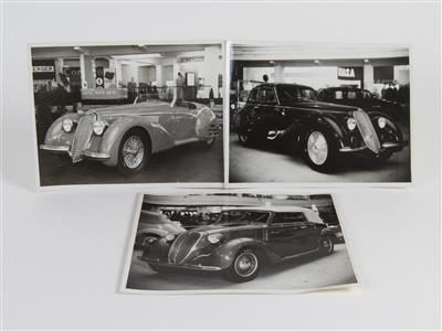 3 Fotografien - Klassische Fahrzeuge und Automobilia