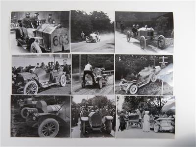 9 Fotografien - Klassische Fahrzeuge und Automobilia