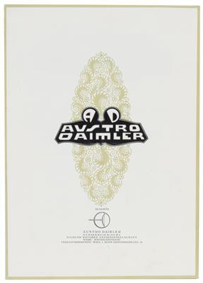 Austo Daimler "3 Liter" - Klassische Fahrzeuge und Automobilia