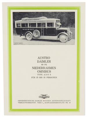 Austro Daimler "ADO 3" - Vintage Motor Vehicles and Automobilia