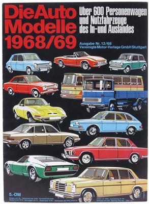 Die Auto-Modelle 1968/69 - Vintage Motor Vehicles and Automobilia