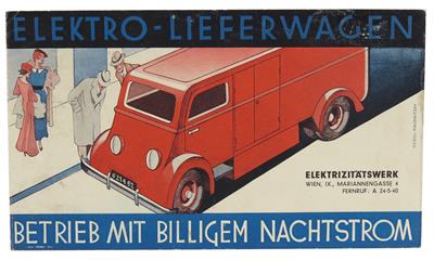 Elektro-Lieferwagen - Klassische Fahrzeuge und Automobilia