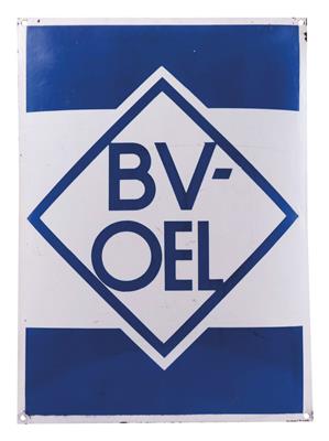 Emailschild "BV" - Vintage Motor Vehicles and Automobilia