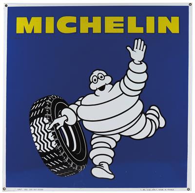 Emailschild "Michelin" - Historická motorová vozidla