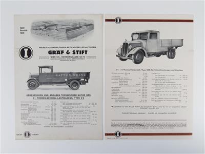 Gräf  &  Stift - Vintage Motor Vehicles and Automobilia