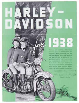 Harley Davidson 1938 - Klassische Fahrzeuge und Automobilia